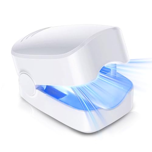 Nail Fungus Laser Treatment Device Nail Fungus Treatment Device for Fingers and Toenails, Highly Effective 460 nm Blue Light, Thoroughly Remove Nail Fungus, Does Not Harm the Skin (weiß)