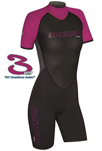 CAMARO Flex Skin Damen Neopren Shorty Neoprenanzug (XL (42))