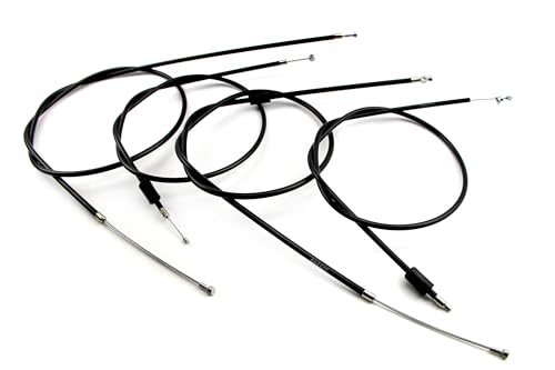 BISOMO Bowdenzugset Motoflex - Simson S51 Enduro - Gasbremsstarter und Kupplungszug