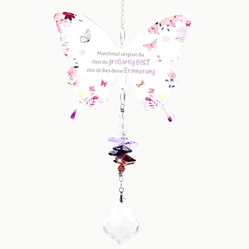 HENGBIRD Geburtstagsgeschenk für Frauen Beste Freundin Geschenke, Kristalle Sonnenfänger Spirituelle Geschenkideen für Mama Oma Tochter Schwester Beste Freundin Kollegen Erzieherin