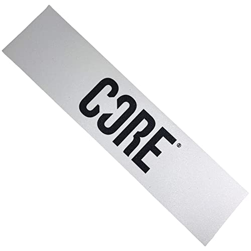 Core Stunt-Scooter Griptape I One Size I Trick Tretroller I Antitrutschbelag I Sandpapier I Tretfläche (Classic Weiß)