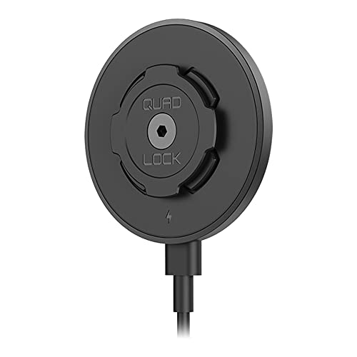 Quad Lock Wireless Ladekopf für Auto, Schreibtisch und Quad Lock 360