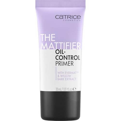 Catrice The Mattifier Oil-Control Primer, Transparent, langanhaltend, pflegend, porenverfeinernd, matt, vegan, ölfrei, wasserfest, ohne Parfüm, 1er Pack (30ml)