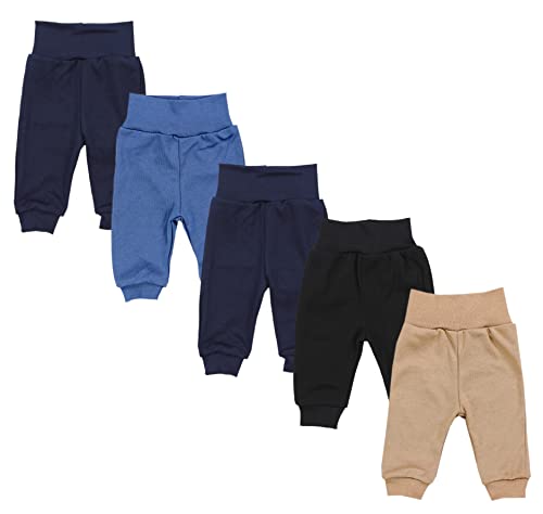 TupTam Pumphose Baby 5er Pack Unisex – Bequeme Baby Hose für Jungen und Mädchen aus Oeko-Tex Baumwolle
