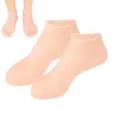 Pediküre-Silikonsocken – feuchtigkeitsspendende Fußpflege-Behandlung, perfekt für Spa-Tage, weiche Silikonsocken für weiche Füße, ideal für den Heimgebrauch, entspannendes Pediküre-Erlebnis für alle