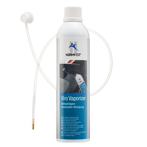 Normfest Viro Vaporizer Klimaanlagenreinger, 400 ml | Hochwirksamer Klimaanlagen-Verdampfer-Reiniger | Desinfektion & Reinigung für Klimaanlagen | Hochwertige Autopflege - Made in Germany