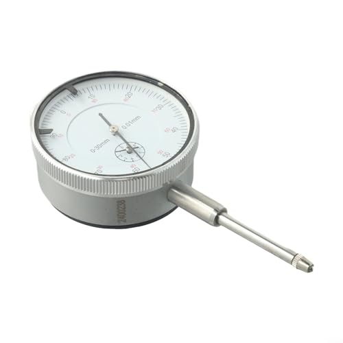 Premium 0 30 mm Messuhrinstrument mit Anstoßrückseite, 0 01 mm Präzision
