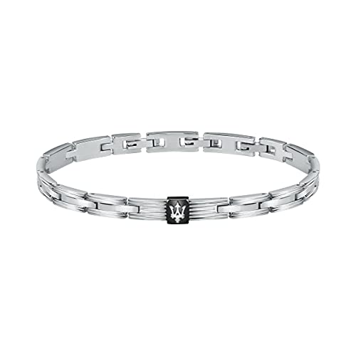 Maserati Maserati JEWELS Herren Armband aus Stahl, schwarz PVD - JM420ATK04