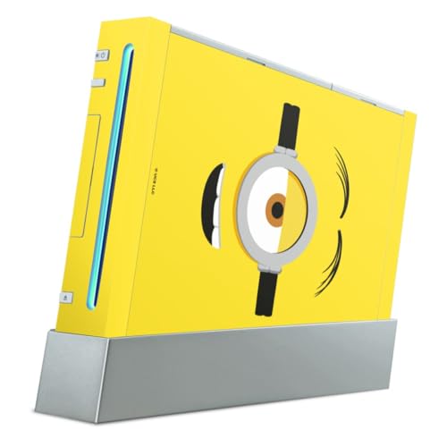 Skin kompatibel mit Nintendo Wii Folie Sticker Minions Offizielles Lizenzprodukt Stuart