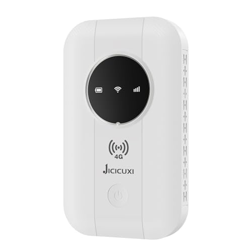 Mobiler WLAN Router, 4G LTE – Portable WLAN Hotspot für unterwegs, mobiler Hotspot 3650mAh Akku -Langer Akkulaufzeit， Typ-C Schnittstelle, mobiles Internet Ideal für Reisen, Zuhause und Camper