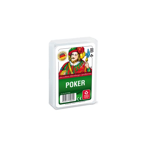ASS Altenburger 22570062 - Poker - Französisches Bild, Kartenspiel, Yellow