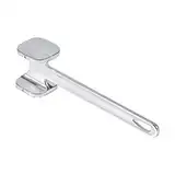 Fleisch Tenderizer Hammer Aluminium Dual-Side-Design Fleischhändler für Komfortablen Griffe mit Vielseitiger Nutzung Lebensmittelqualitätsmaterial