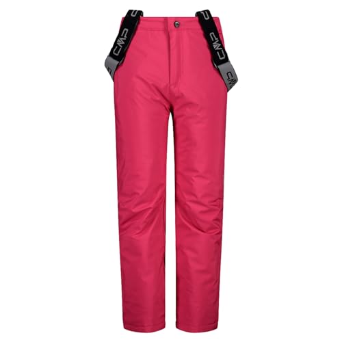 CMP Kinder Mädchen Jungen Schneehose Skihose Snow Pants Kid Salopette, Farbe:Pink, Größe:140, Artikel:-H814 Fuxia