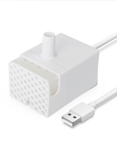 oneisall super leise Ersatzpumpe für 7L Trinkbrunnen für Hunde, Edelstahl, ideal für große Hunde