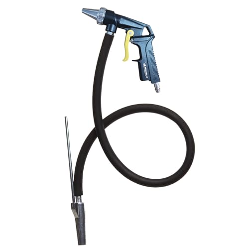 Michelin Pro Sandstrahlpistole, Sandstrahler mit Ansaugschlauch, Luftverbrauch 250 l/min, Max. Druck 8 Bar