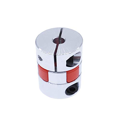 D30-L40 Bohrungsgröße 5-16mm 5 6 6.35 8 9 10 12 14 16mm flexibel Wellenkupplung CNC Schrittmotoren 3D Druck oberflächenoxidierung-Behandlung aluminum flexible shaft coupling (6.35X10mm)