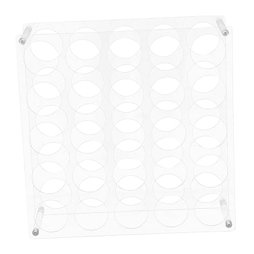 PLAFOPE Rollen Vinylrollenständer Vinyl-Rack Washi-Tape schwarz Vinyl Roll Storage Rack Vinyl Roll Stand tischdeckenklammern Anzeige Vinyl-Papierhalter Acryl-Präsentationsständer