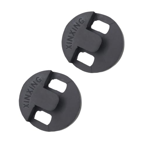HYTROVE 2pcs Stumm Dämpfer Dämpfer Dämpfer Für Praxis Stille Schwarz Zubehör