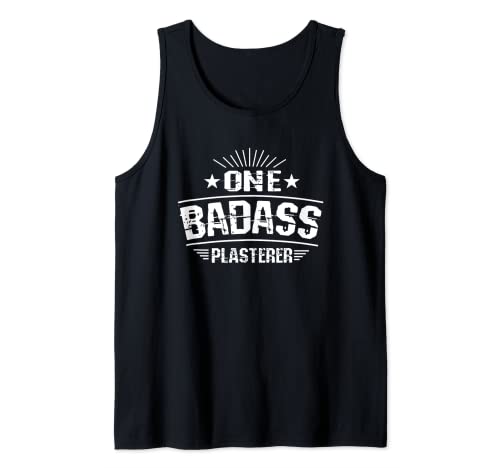 Eine Badass Gipser-Arbeit Tank Top