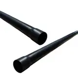 Elektrorohr Starre schwarze Elektroinstallationsrohr mit Kelchform Durchmesser 25mm 2M
