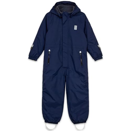Lego Wear Unisex Kinder Lwjipe - Lego Tec Play Schneeanzug, 590 Dark Navy, 116 EU