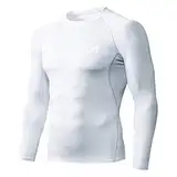 MEETYOO Herren U6t Shirt, Weiß, M EU