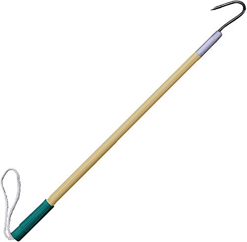 KUFA Herren WHG1024 61 cm Langer Gaff mit Holzgriff, Silber, 24"