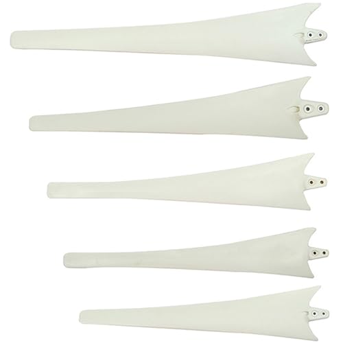 ZHOZHUT Windgeneratorblätter 550mm 580mm 600mm 630mm 650mm 750mm 800mm 850mm 900mm Hochfeste Nylonfaser, Windmühlenzubehör Windturbinenteile, Blätter Für Windkraftanlagen Mit Horizontaler Achse,650mm