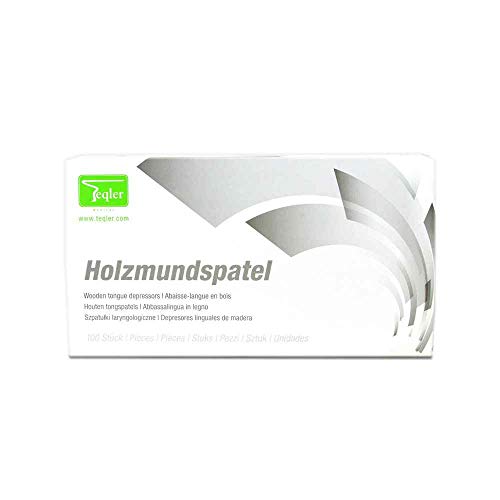 Teqler T-425100 Holzmundspatel (100-er Pack)