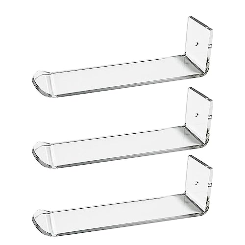 3/5/6 Stück Stirnband-Halter, Organizer, Acryl, transparent, zum Aufhängen, Zubehör für Haarreifen, Stirnband, Schmuck, Halsketten, Wandmontage