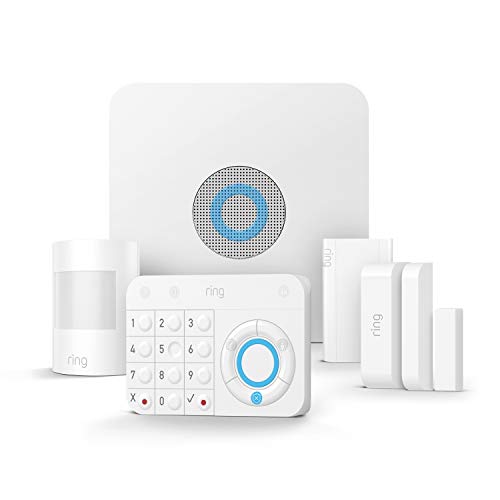 Ring Alarm 5-teiliges Set (1. Generation) von Amazon – Alarmanlage mit optionaler unterstützter Überwachung – ohne langfristige Verpflichtungen – funktioniert mit Alexa