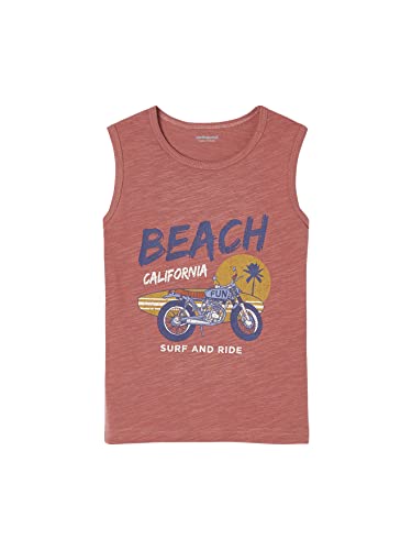 VERTBAUDET Tanktop für Jungen, terrakotta, 12 Jahre