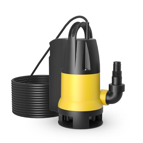 Schmutzwasserpumpe 13000 l/h 750 W, max. Förderhöhe 7,5 m, Fremdkörper bis Ø 35 mm