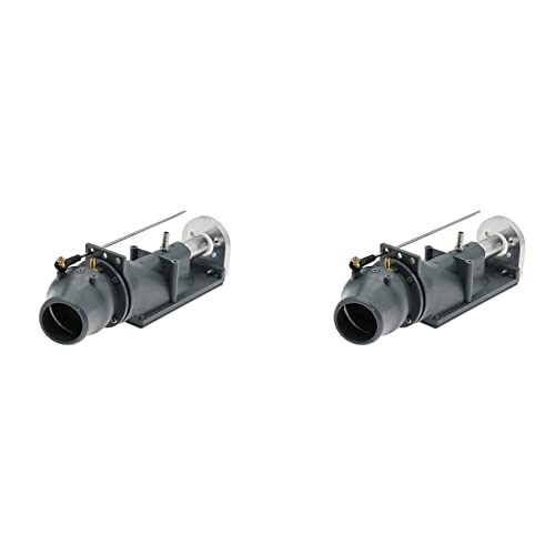 YEHEI 2X Water Jet Thruster Power Sprayer Pump Water Jet Pump mit 3-Blatt-Propellerkupplung Fit 540 Motor für RC Jet Boat