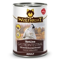 Wolfsblut VetLine Gastrointestinal Ente 6 x 395g | Nassfutter