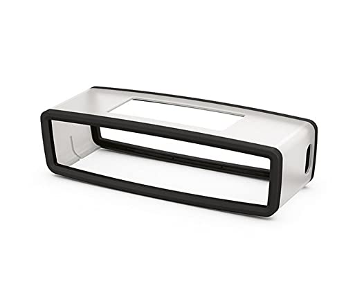 Schutzhülle Kompatibel mit Bose Soundlink Mini II und Mini Bluetooth Lautsprecher Silikon Hülle (Schwarz)