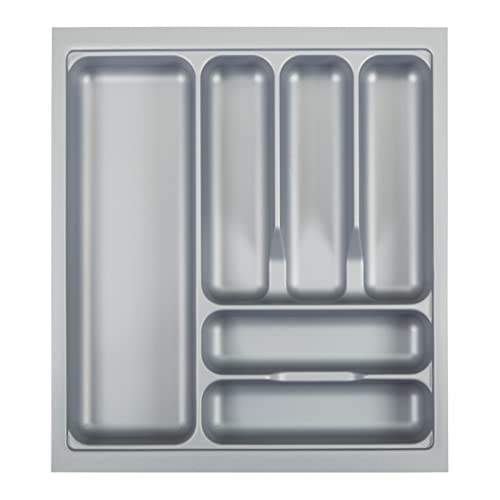 Orga-Box Besteckeinsatz I Besteckkasten 417 x 474 mm für Tandembox + ModernBox im 50er Schrank