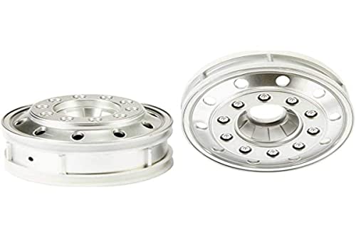 Tamiya 56517-1:14 Truckfelgen 2 vorn/ml. Chrom matt, Funktionsmodellbau und Zubehör