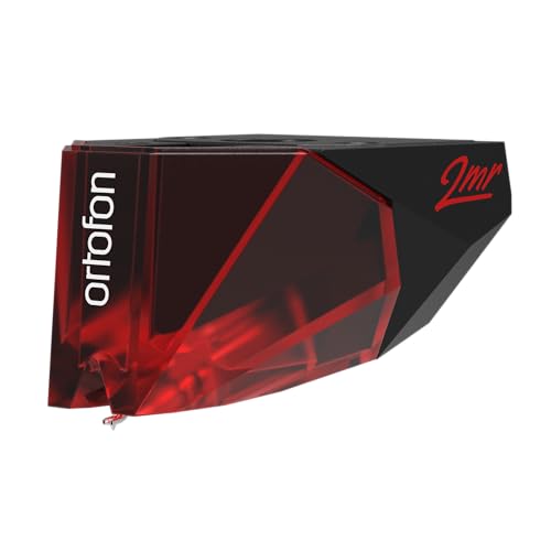 Ortofon 2MR Red - Moving Magnet Tonabnehmer | Elliptischer Diamant | Reduzierte Bauhöhe insbesondere für Plattenspieler ohne VTA | Allrounder