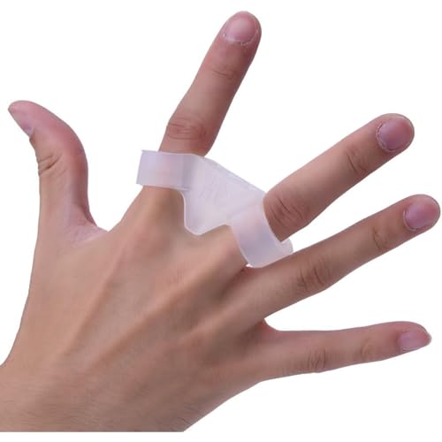 sporful Basketball-Schießhilfe, 3-Punkt-Trainer, Fingertrainingsgerät zur Verbesserung der Schussform (transparent, 2,1 cm Durchmesser)
