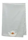 UV Decke Ente Edda Lou, Schmusedecke zum Wenden mit UV 50+, 70 x 100 cm,