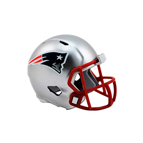 Riddell New England Patriots Originalnachbildung Speed Pocket Pro Micro/Kamerahandys/Mini Football Helm