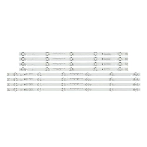 WMAMBZNDHP 8 Teile/Satz Led-hintergrundbeleuchtung Streifen Fit for Philco Fit for PTV55U21 LG 55UJ6300 55UJ6000 55UJ6200 55UJ620V 55LJ620V RF-AZ550E30-0601B-12 0501A A4