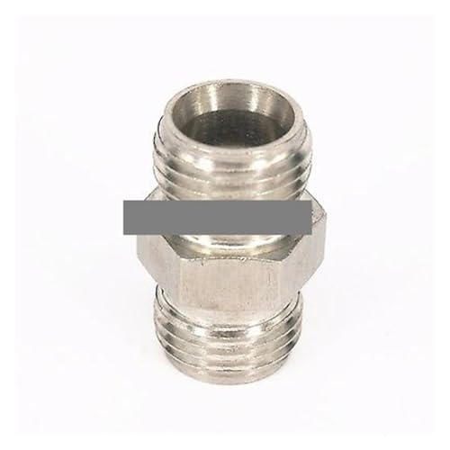 M20x1.5mm Metric Male to M20x1.5mm Metric Male Threaded 304 Stainless Steel Pipe Fitting Connector Adapter Max Pressure 2.5 Mpa