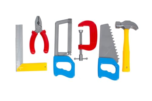 FANCY Werkzeug Set Kinder Zubehör Spielwerkzeug Spielzeug ab 3 4 5 Jahre Geschenke (Werkzeug Set)