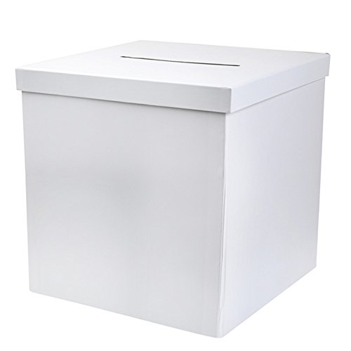 Santex Briefbox/Geldbox/Geschenkbox für Ihre Hochzeitsfeier - weiß