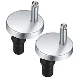 2 Stück Schrauben für Toilettensitz, Scharnier für Toilettendeckel Befestigung WC-Sitze Klodeckel Edelstahl, Toiletten Sitz Reparatur Teile, Toiletten Sitz Schrauben Zubehör