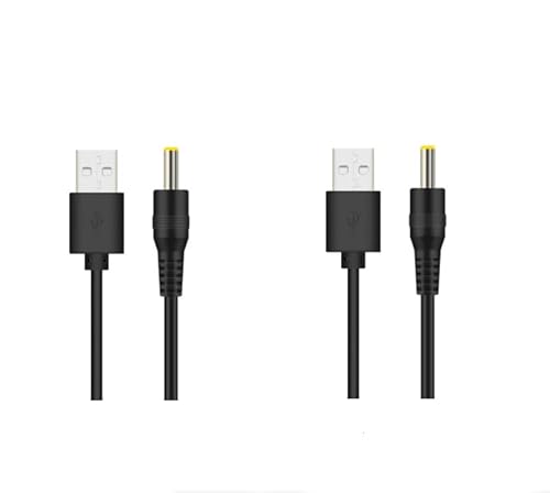 WICAREYO USB-Ladekabel für PSP1000 / 2000 / 3000, 2 Stück