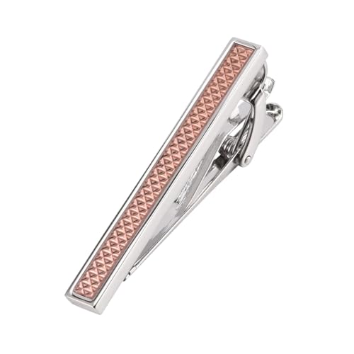 kowaku Krawattenclip für Männer Tie Bar leicht zu tragen und zu lagern Krawattennadel Krawattenclip für professionelle dünne Krawatten Geschenkgeschäft, Roségold