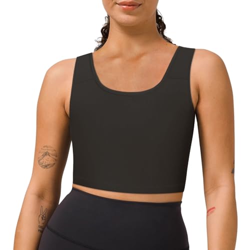 GCTBL Brust Binder Transgender FTM Atmungsaktive Halb Binder Sommer Schwimmen Tank Top (B, XL)
